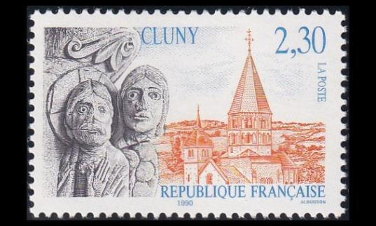 Ranska 2790 ** Turismi luostarikirkko (1990)