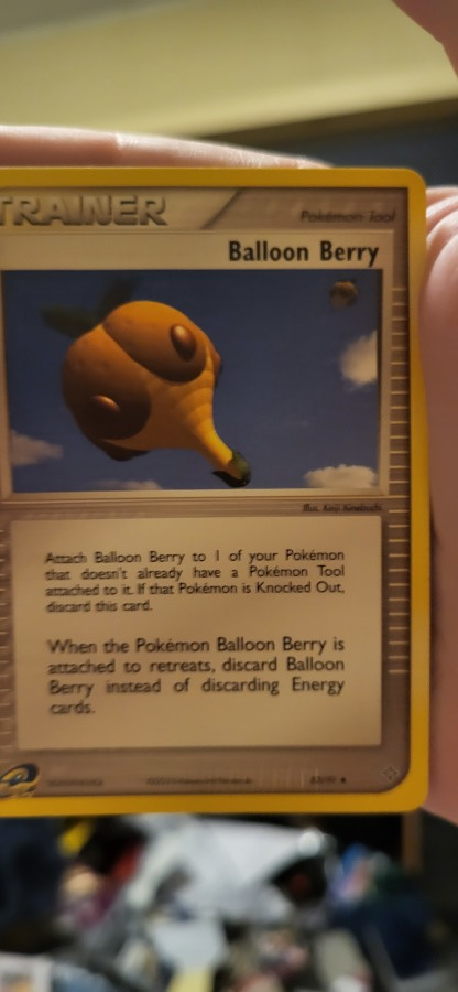 Balloon Berry #82 Pokemon EX Dragon card