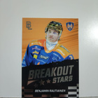 2026-27 Blueline Breakout Stars #BS-15 Benjamin Rautiainen - pikkukuva 1