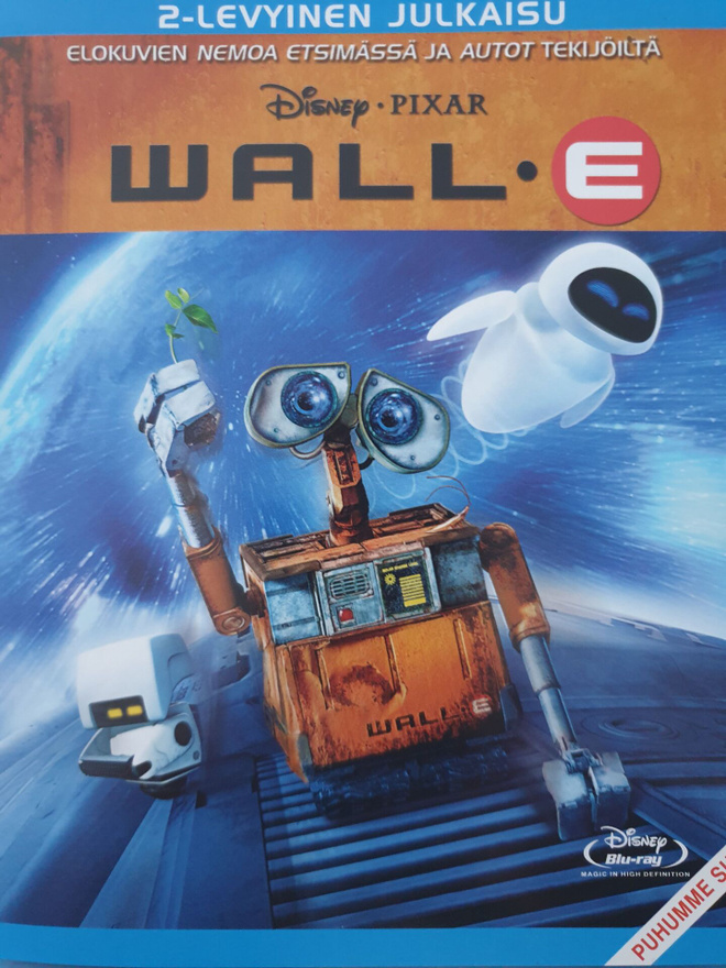 WALL-E BLU-RAY SUOMIPUHE