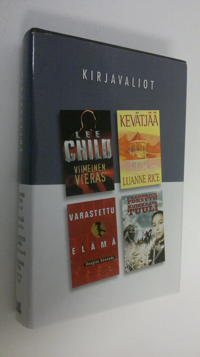 Kirjavaliot : Child, Lee : Viimeinen vieras ; Rice, Luann...