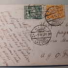 Pupu, tiput, maisema, vanha Pääsiäispk. (Latvia), p. 1925 - pikkukuva 2