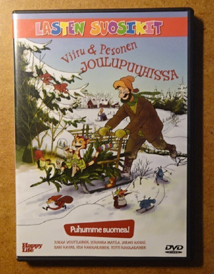 dvd, Viiru ja Pesonen joulupuuhissa [piirretty]