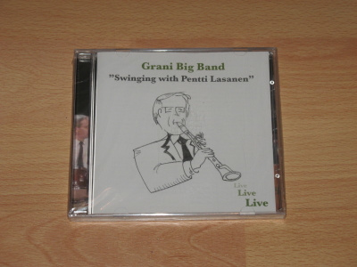GRANI BIG BAND : Swinging with Pentti Lasanen -CD (UUSI)