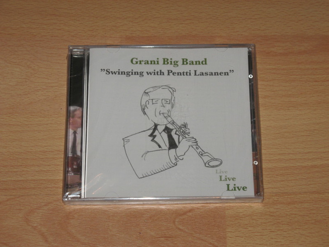 GRANI BIG BAND : Swinging with Pentti Lasanen -CD (UUSI)