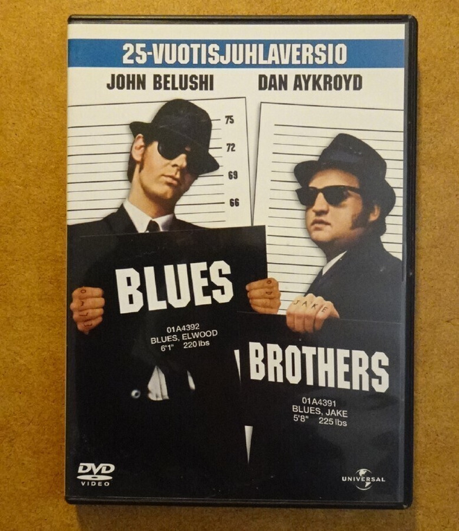 dvd, Blues Brothers 25th Ann. Publ Theather & Dir's Cut 2dvd