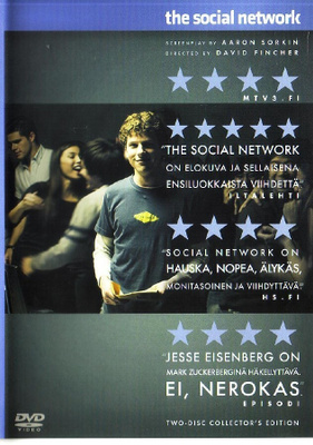 dvd, The Social Network (Jesse Eisenberg) [draama]