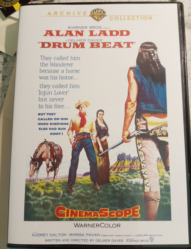 Alan Ladd/Charles Bronson Drum Beat DVD import