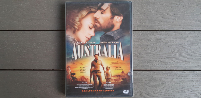 DVD: Australia (Nicole Kidman, Hugh Jackman 2008) UUSI