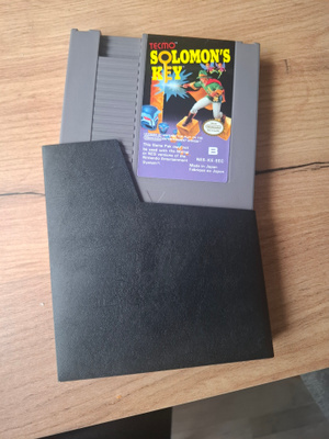 Solomon's Key (NES) – Siistikuntoinen EEC/PAL-B original 8-b