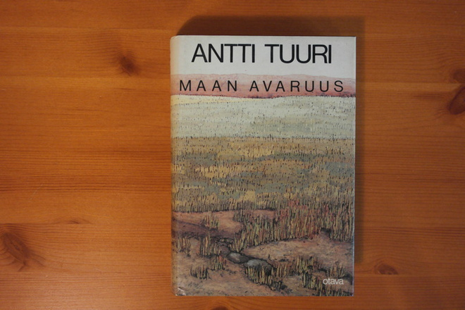 Antti Tuuri:Maan avaruus.1.P.1989.Sid.Kp.Hyvä.