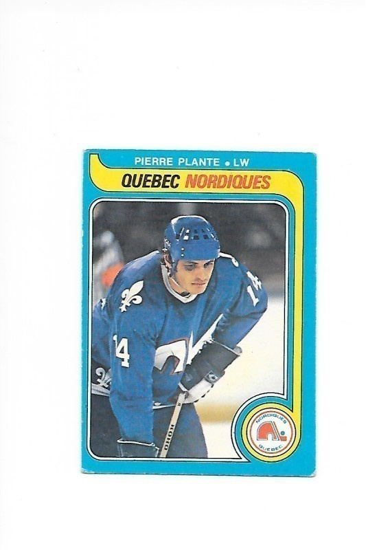 1979-80 OPC #275 Pierre Plante Quebec Nordiques