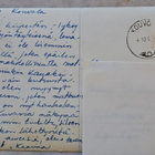 kuvakortti paimentyttö ja vuohilauma, kulkenut 1969 - pikkukuva 2