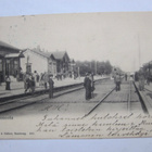 VANHA Postikortti Kouvola Rautatie Asema Juna ennen 1905 - pikkukuva 1
