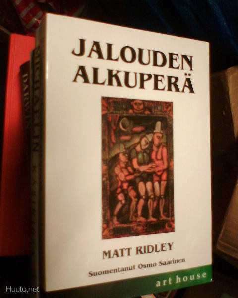 Matt Ridley JALOUDEN ALKUPERÄ ( 1 p. 1999 ) Sis.pk:t