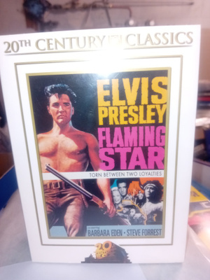 DVD Elvis - Flaming Star ( Puoliverinen ) UUSI ( SIS POSTIK