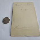 Christina Nilsson käyntikorttikuva 6x10cm venäl 1800-luku - pikkukuva 2