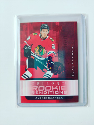 Aleksi Saarela 19-20 Trilogy Rookie Renditions Red /799