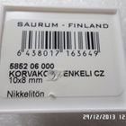 Enkeli korvakorut Saurum -Finland Nikkelitön Rasiassa - pikkukuva 2
