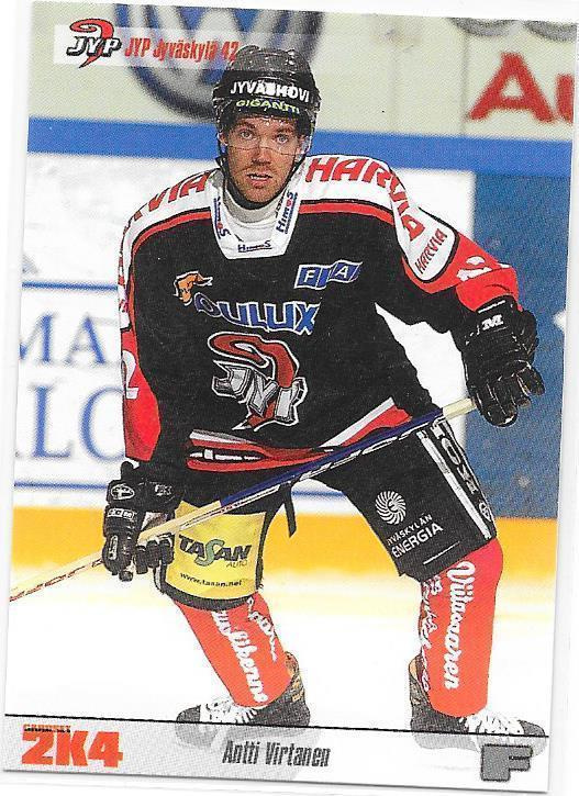 2003-04 CardSet #83 Antti Virtanen JYP
