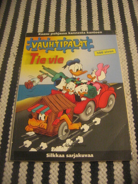 Aku Ankka -Vauhtipalat - Tie vie