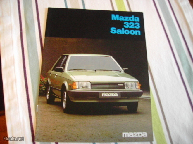 Myyntiesite - Suomi - Mazda 323 - 9/1981