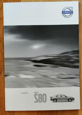 2014 Volvo S80 esite - KUIN UUSI - suom - 42 siv