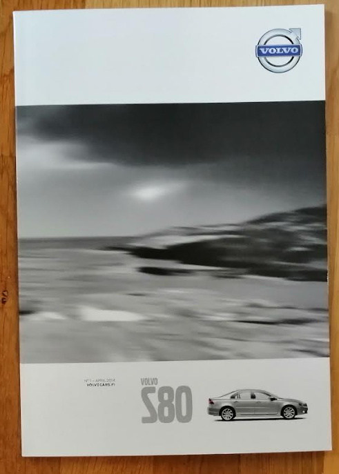 2014 Volvo S80 esite - KUIN UUSI - suom - 42 siv