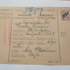 1928 Käsimitätöinti osoitekortilla Reposaaresta - pikkukuva 1