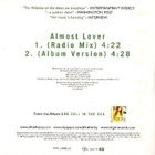 A Fine Frenzy • Almost Lover PROMO CD-Single - pikkukuva 2