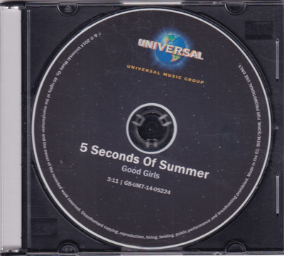 5 Seconds Of Summer - Good Girls (CDr, Single, Promo)