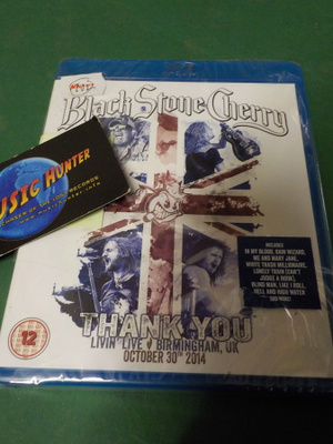 BLACK STONE CHERRY - THANK YOU UUSI BLU-RAY (W)
