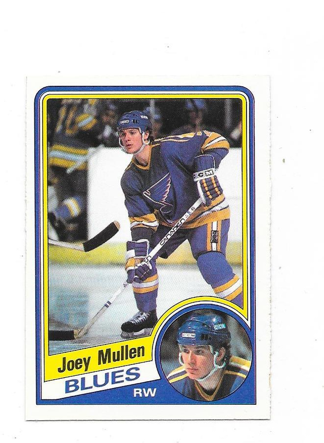 1984-85 OPC #188 Joey Mullen , St Louis Blues