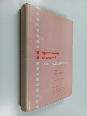 Operations research for management