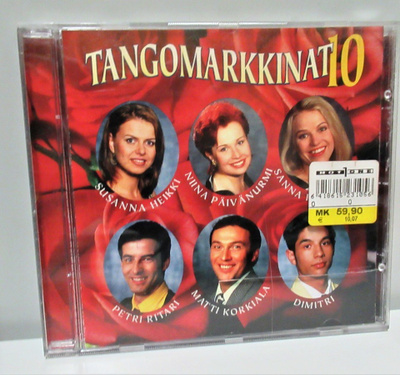 Tangomarkkinat 10, cd-levy