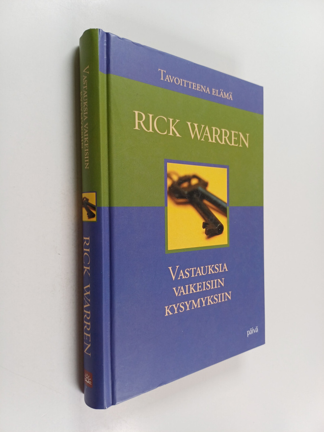 Rick Warren : Vastauksia vaikeisiin kysymyksiin