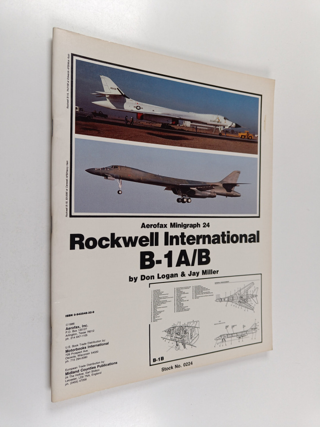 Jay Miller ym. : Rockwell International B-1A/B