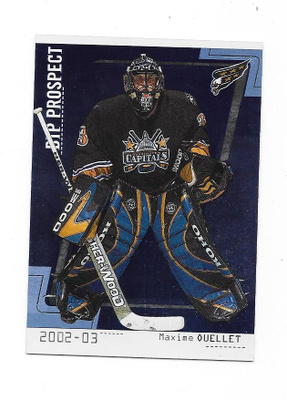 2002-03 BTP #91 Maxime Oullet Washington Capitals MV