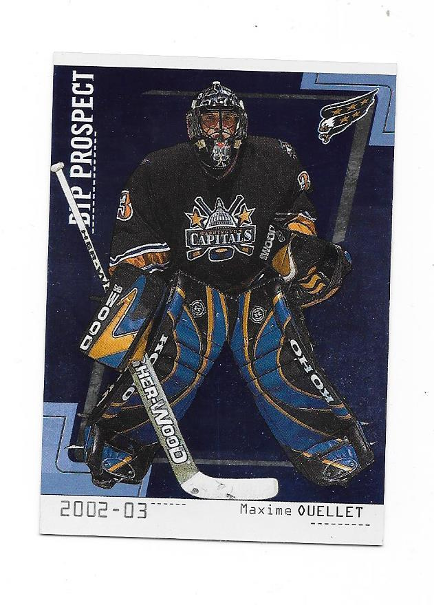 2002-03 BTP #91 Maxime Oullet Washington Capitals MV