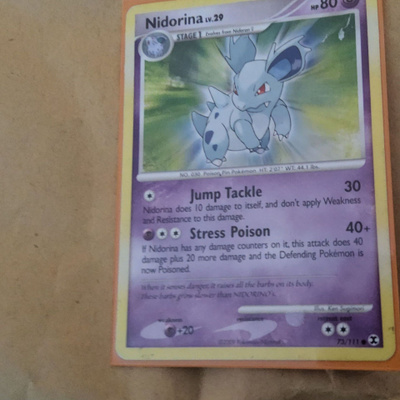 Nidorina #73 Pokemon Rising Rivals card