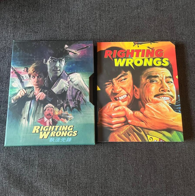 Righting Wrongs blu-ray + OOP slipcase | US | 1986