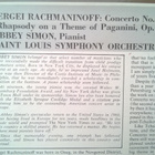 Abbey Simon - Rachmaninoff LP - pikkukuva 3