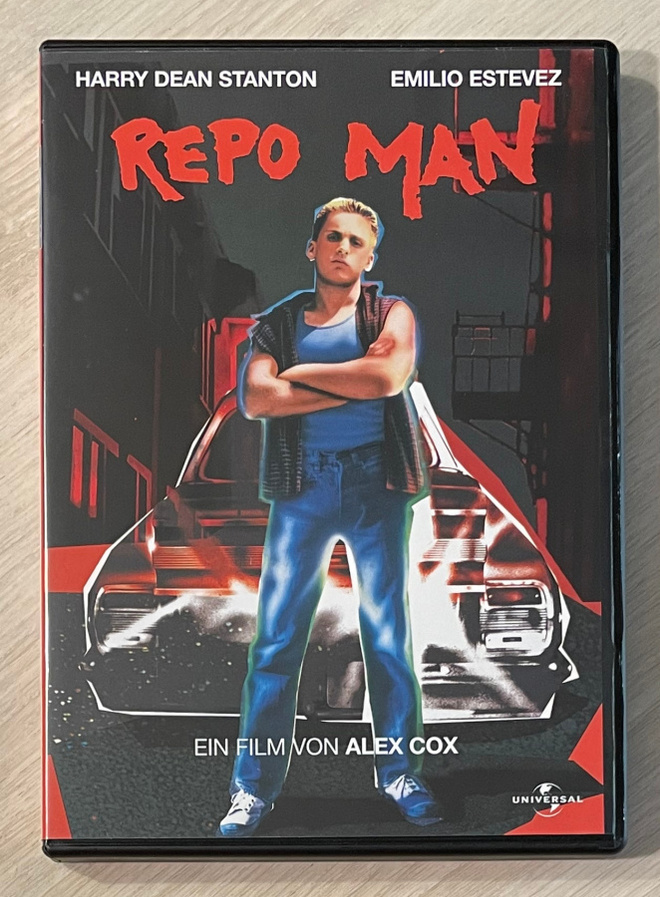Alex Cox: REPO MAN (1984) Harry Dean Stanton (UUSI)