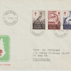 1962 Tuberkuloosi-sarja leimattuna ja FDC-kirjeenä - pikkukuva 1