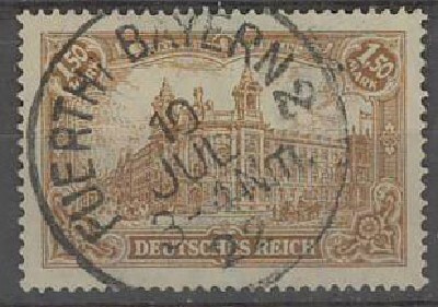 Saksa Mi 114 a o