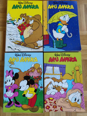 Aku Ankka neljännesvuosikerta Osat 1-4 (1987 )