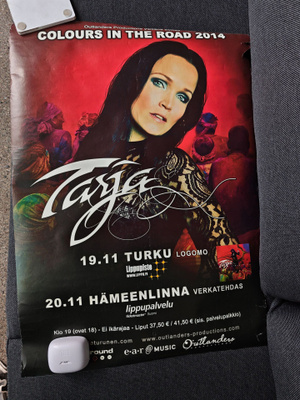 Tarja Turunen juliste poster