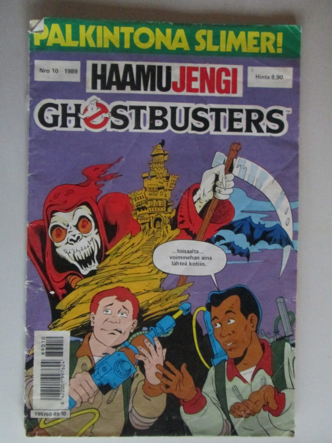 HAAMUJENGI GHOSTBUSTERS 10 / 1989 SARJAKUVALEHTI 36 VUOTTA