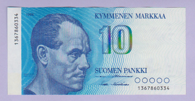 10 mk v.1986 P-113 (Alenius-Hämäläinen)