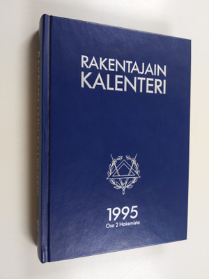 Rakentajain kalenteri 1995 Osa 2 : Hakemisto